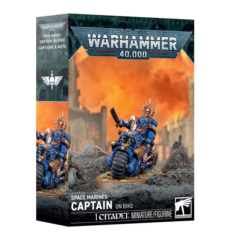 [PREORDER] Space Marines: Captain on Bike (Release: Sept 19 2026)