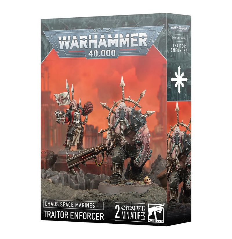 Chaos Space Marines: Traitor Enforcer (WO) Warhammer 40k Games Workshop
