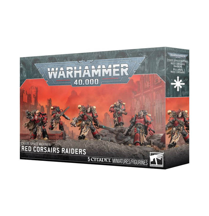 Chaos Space Marines: Red Corsairs Raiders (Release: March 21 2026) Warhammer 40k Games Workshop