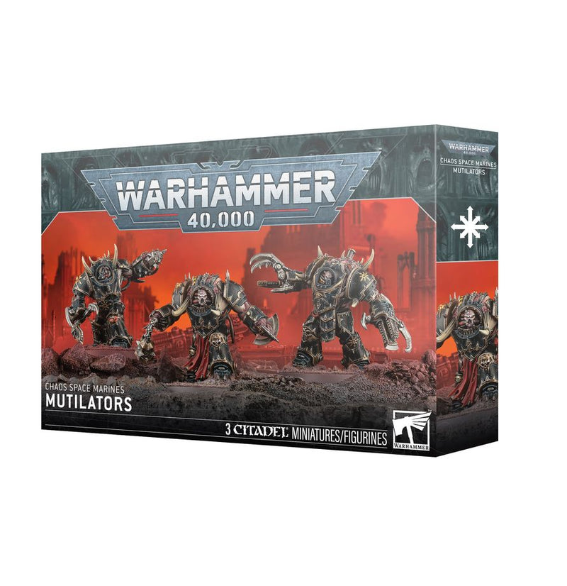 Chaos Space Marines: Mutilators (Release: April 18 2026) Warhammer 40k Games Workshop