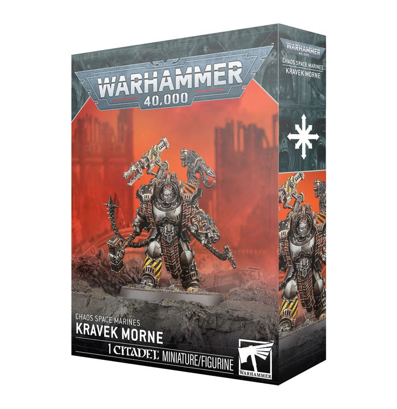 Chaos Space Marines: Kravek Morne Warhammer 40k Games Workshop