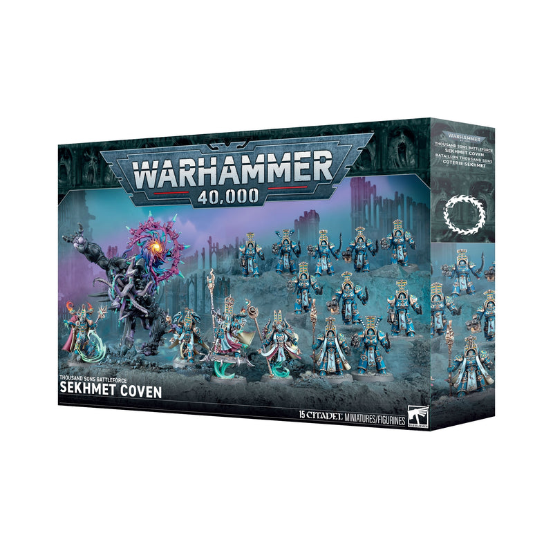 Battleforce: Thousand Sons - Sekhmet Coven (Release: Feb 14 2026) **LIMIT: 1 per person** Warhammer 40k Games Workshop
