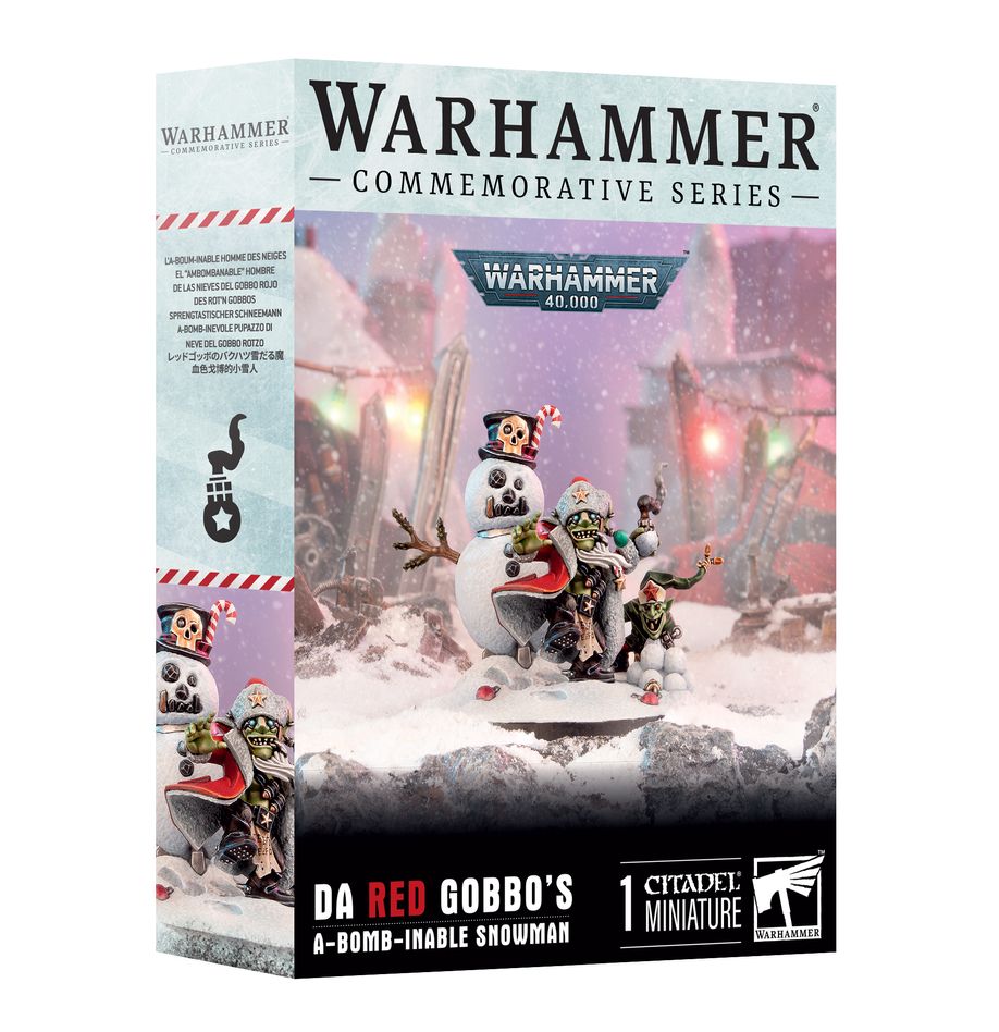 Age of Sigmar: Da Red Gobbo's A-Bomb-Inable Snowman (Release: Nov 16) Warhammer Underworlds Games Workshop   