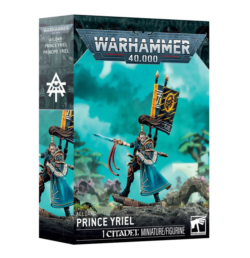 Aeldari: Prince Yriel (Release: March 21 2026) Warhammer 40k Games Workshop