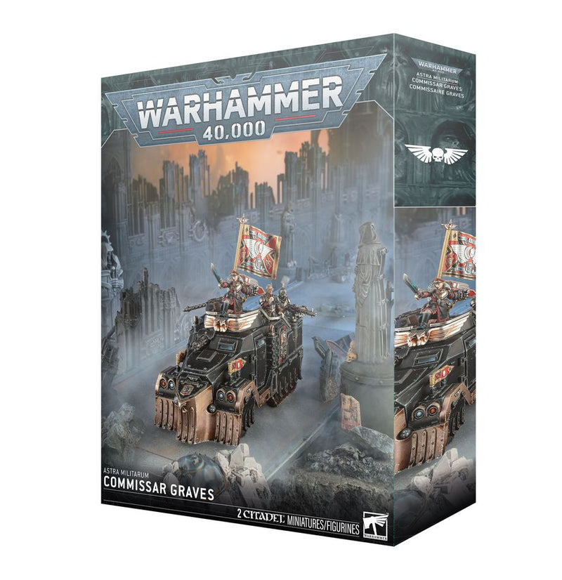 Astra Militarum: Commissar Graves Warhammer 40k Games Workshop