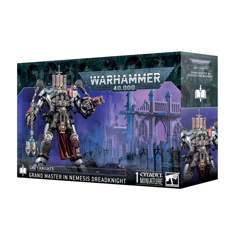 Grey Knights: Grand Master in Nemesis Dreadknight Warhammer 40k Games Workshop