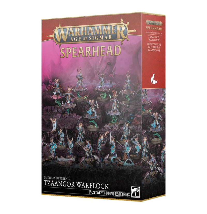 Spearhead: Disciples of Tzeentch – Tzaangor Warflock Age of Sigmar Games Workshop