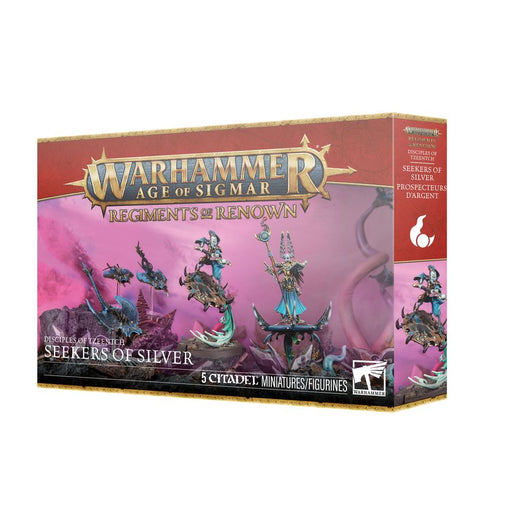 Disciples of Tzeentch: Regiments of Renown - Seekers of Silver (Release: Feb 21 2026) Age of Sigmar Games Workshop