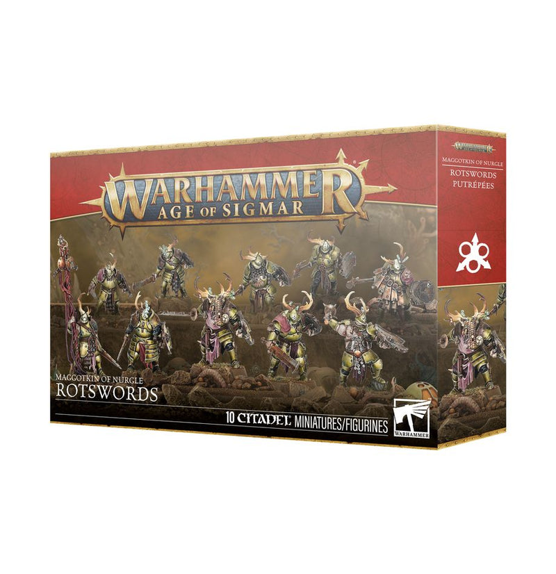 Maggotkin of Nurgle: Rotswords (Release: Jan 17 2026) Age of Sigmar Games Workshop