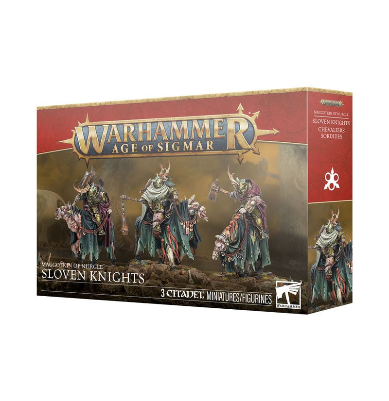 Maggotkin of Nurgle: Sloven Knights (Release: Jan 17 2026) Age of Sigmar Games Workshop