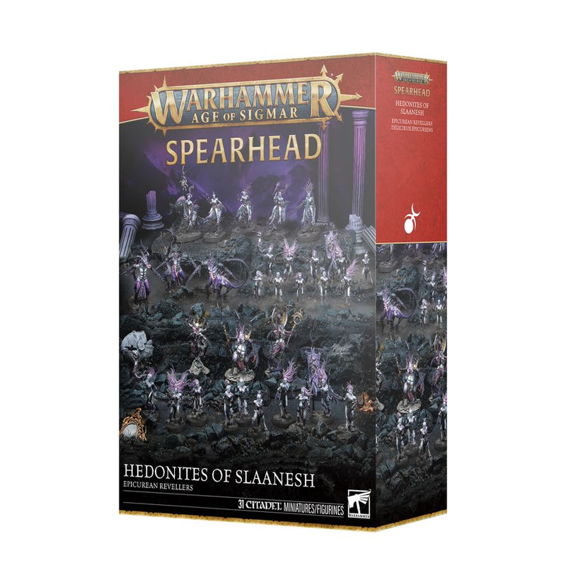[PREORDER] Spearhead: Hedonites of Slaanesh – Epicurean Revellers (Release: July 4 2026)