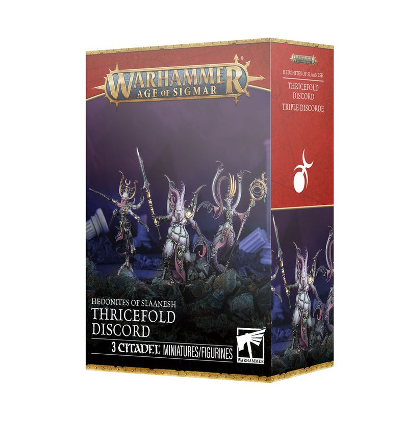 Hedonites of Slaanesh: Thricefold Discord (WO) Age of Sigmar Games Workshop