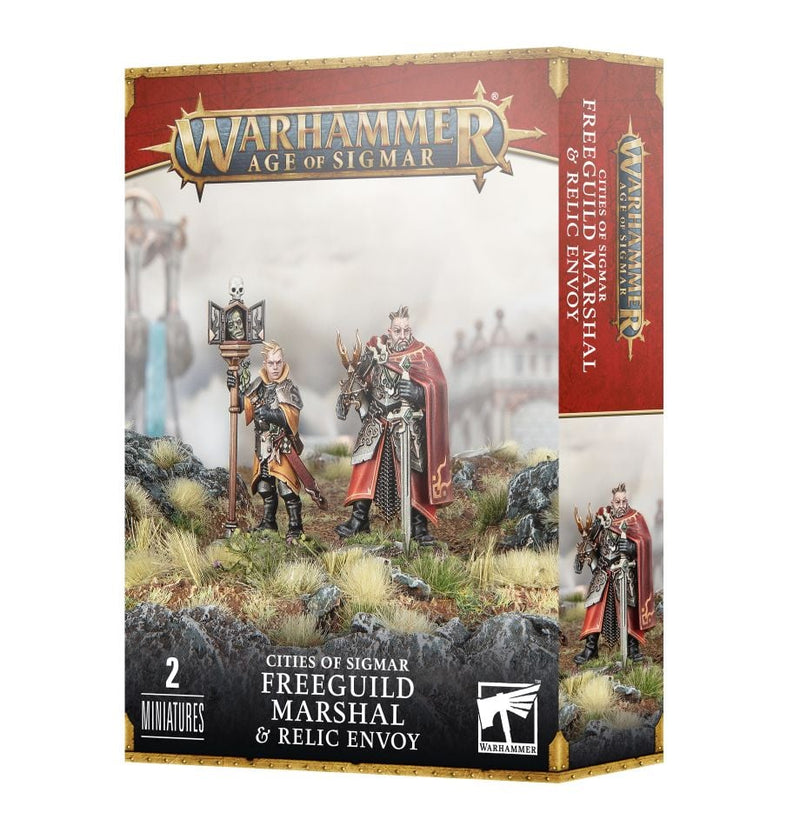 Cities of Sigmar: Freeguild Marshal and Relic Envoy (WO) Age of Sigmar Games Workshop   