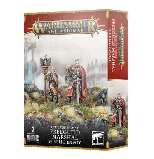 Cities of Sigmar: Freeguild Marshal and Relic Envoy (WO) Age of Sigmar Games Workshop   