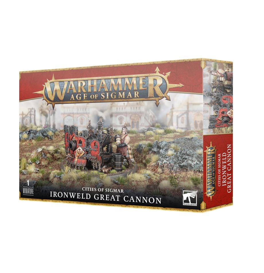 Cities of Sigmar: Ironweld Great Cannon Age of Sigmar Games Workshop   