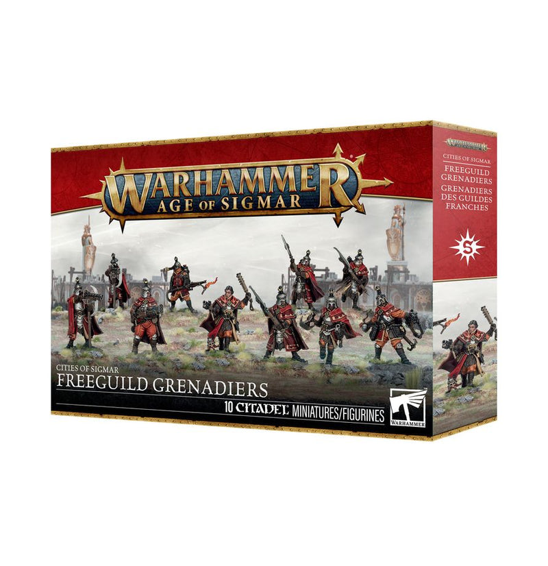 Cities of Sigmar: Freeguild Grenadiers Age of Sigmar Games Workshop