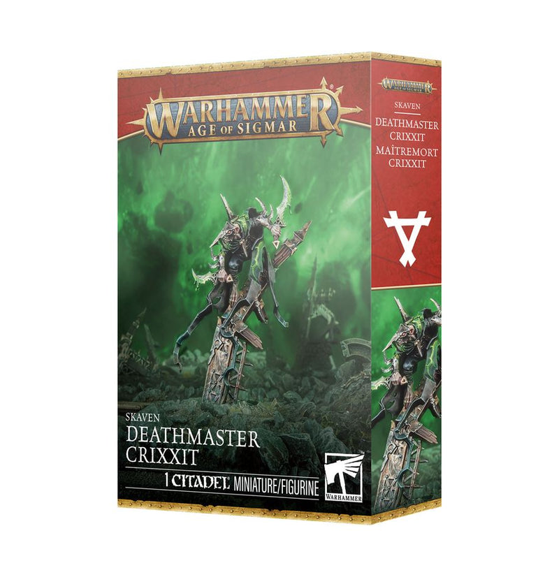 Skaven: Deathmaster Crixxit (WO) Age of Sigmar Games Workshop