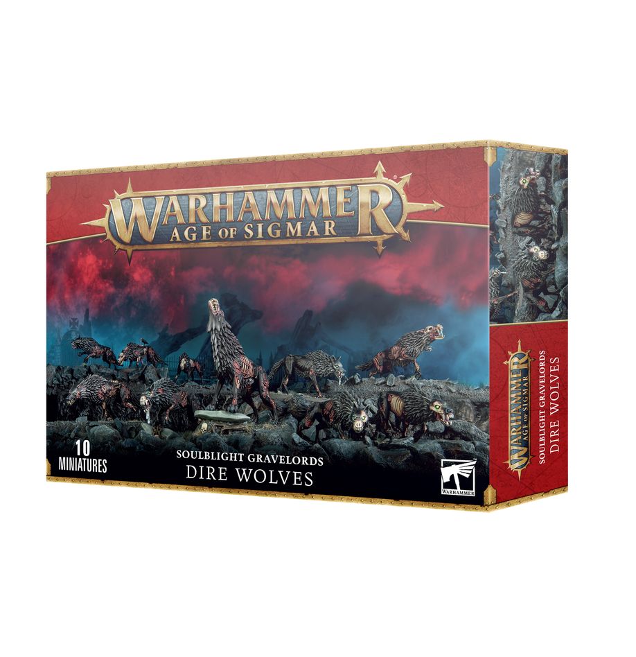 Soulblight Gravelords: Dire Wolves Age of Sigmar Games Workshop