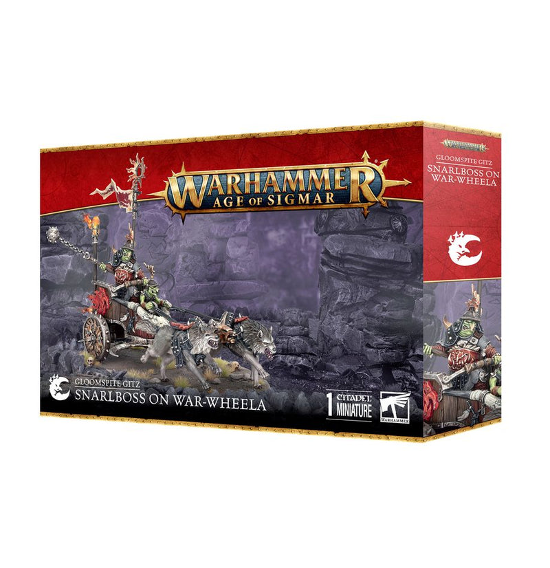 Gloomspite Gitz: Snarlboss on War-Wheela Age of Sigmar Games Workshop