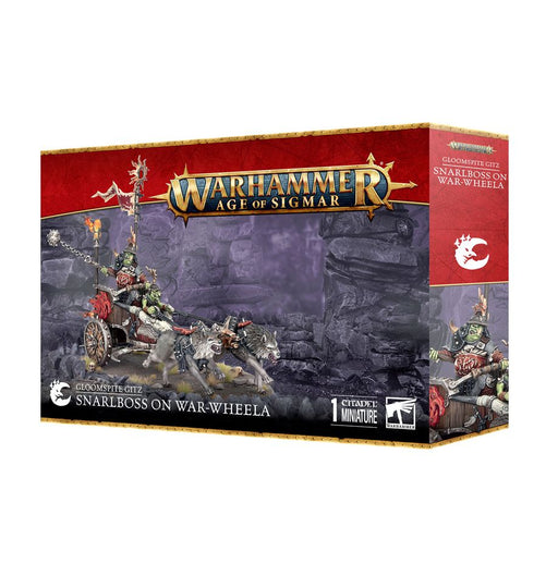 Gloomspite Gitz: Snarlboss on War-Wheela Age of Sigmar Games Workshop