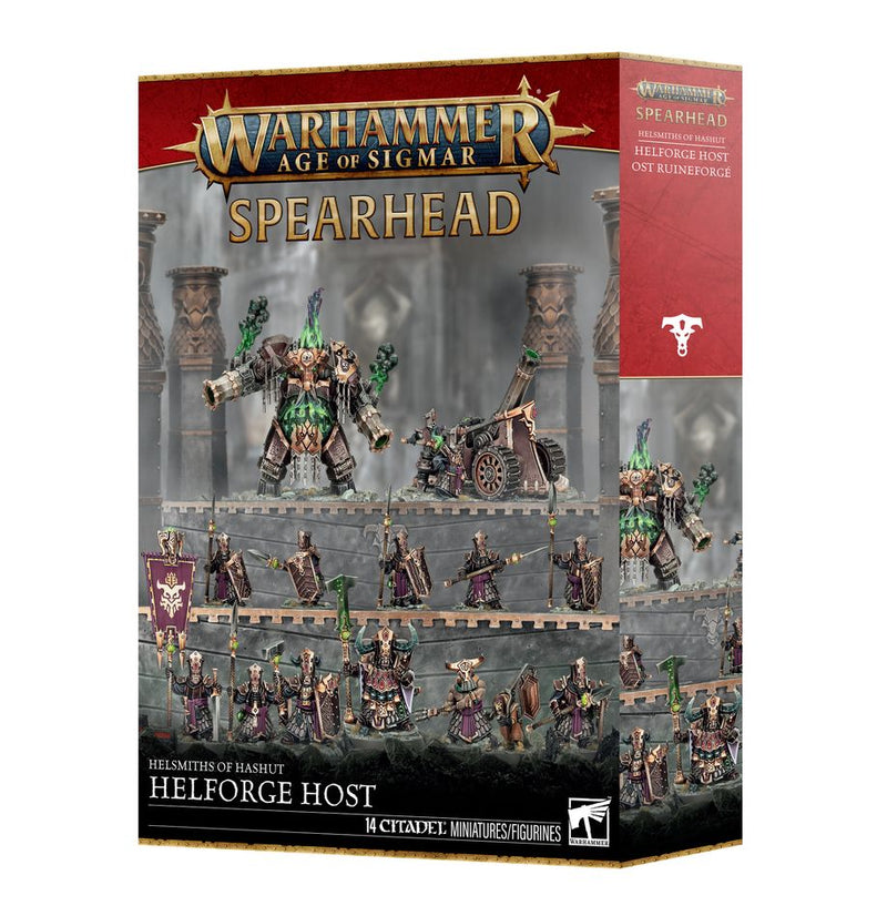 Spearhead: Helsmiths of Hashut – Helforge Host (Release: Jan 17 2026) Age of Sigmar Games Workshop