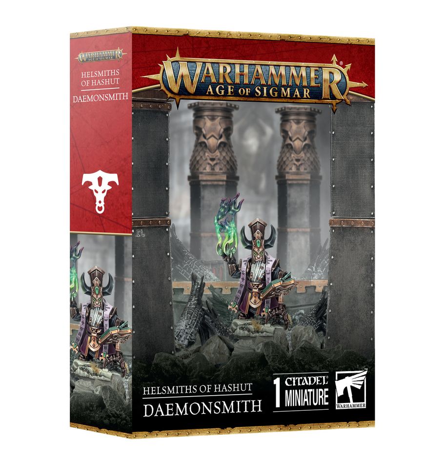 Helsmiths of Hashut: Daemonsmith/Ashen Elder Age of Sigmar Games Workshop