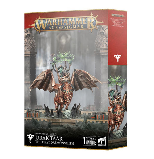 Helsmiths of Hashut: Urak Taar the First Daemonsmith / Daemonsmith on Inferal Taurus Age of Sigmar Games Workshop