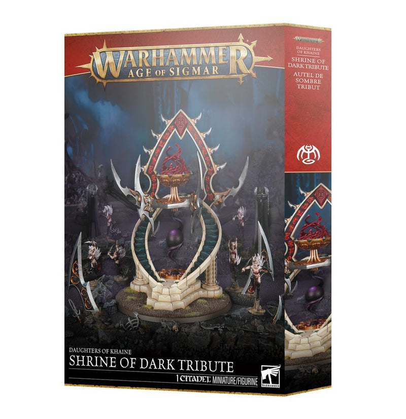 Daughters of Khaine: Shrine of Dark Tribute Age of Sigmar Games Workshop
