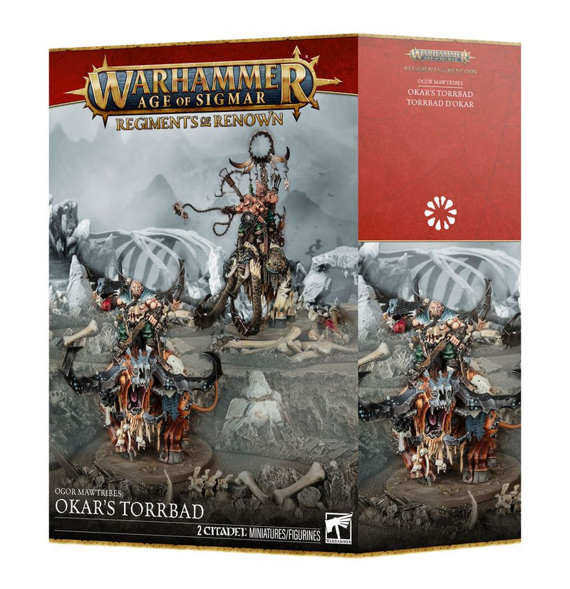 [PREORDER] Ogor Mawtribes: Regiment of Renown - Okar's Torrbad (Release: August 29 2026)