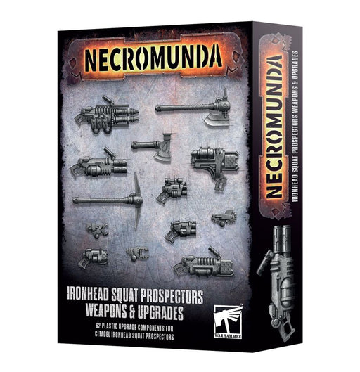 Necromunda: Ironhead Squat Prospectors Weapons & Upgrades Necromunda Games Workshop