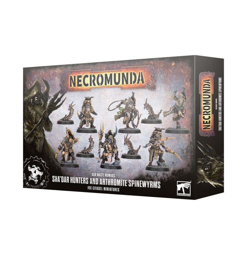 Necromunda: Sha'dar Hunters and Arthromite Spinewyrms Necromunda Games Workshop