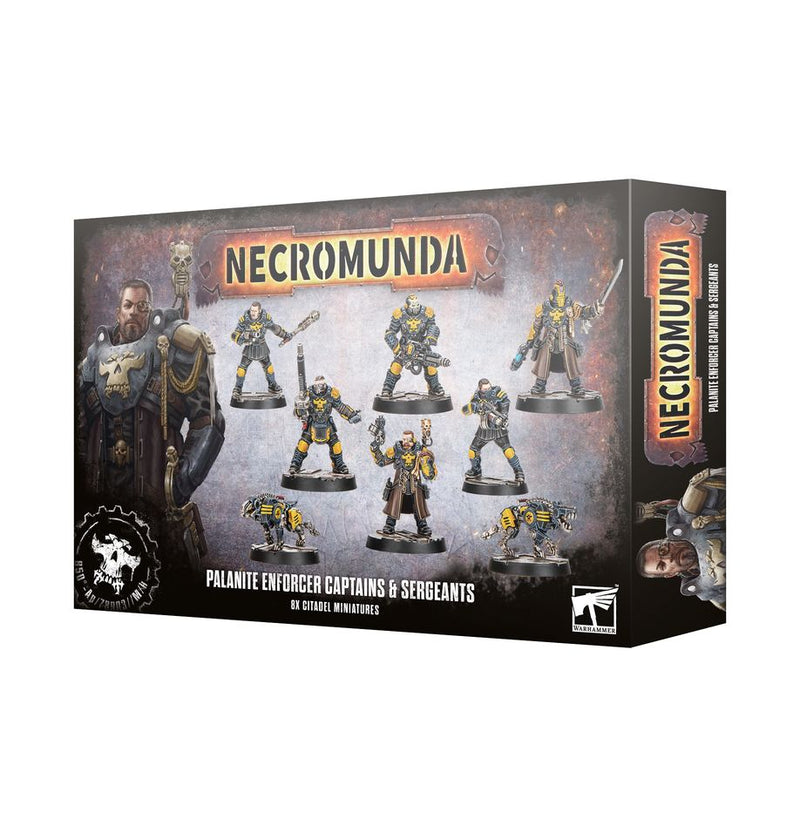 Necromunda: Palanite Enforcer Captains & Sergeants Necromunda Games Workshop