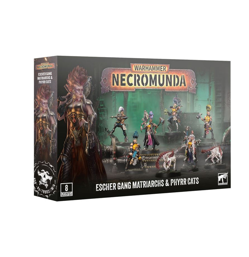 [PREORDER] Necromunda: Escher Matriarchs & Phyrr Cats (Release: Sept 19 2026)