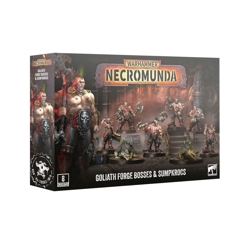 [PREORDER] Necromunda: Goliath Forge Bosses & Sumpkrocs (Release: Sept 19 2026)
