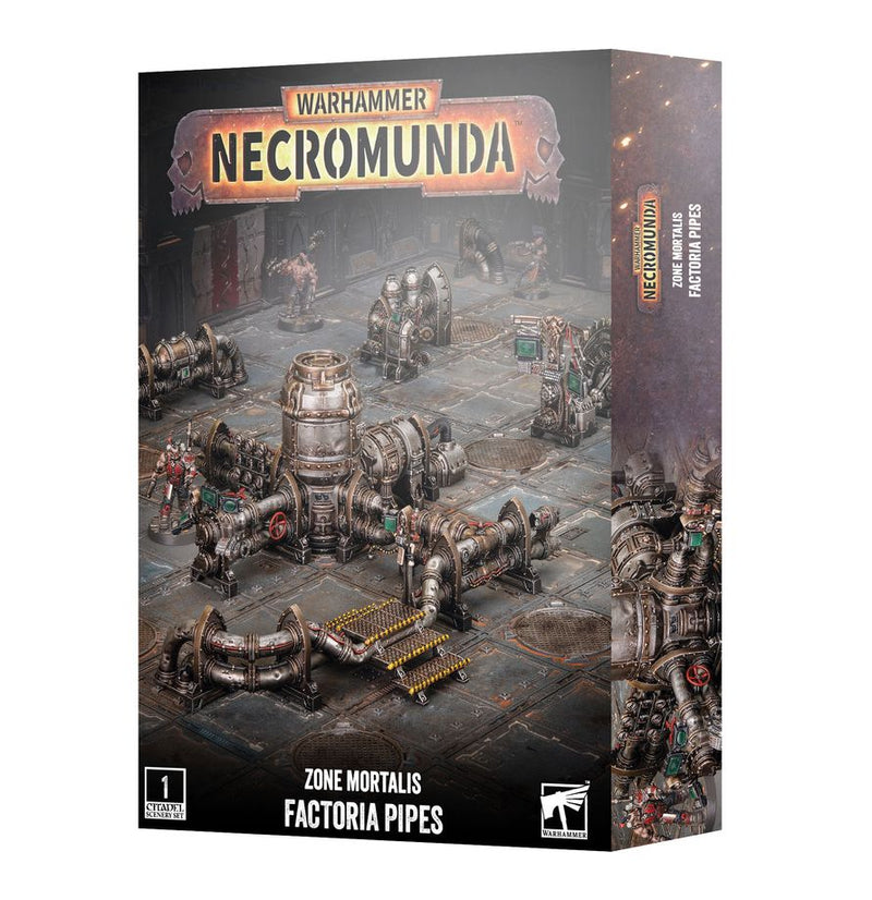[PREORDER] Warhammer: Necromunda Skirmish - Zone Mortalis Factoria Pipes (Release: Aug 15 2026)