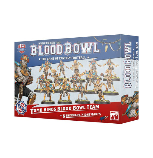 Blood Bowl: Tomb Kings Blood Bowl Team - The Nehekhara Nightmares Blood Bowl Games Workshop