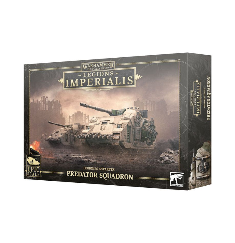 Legions Imperialis: Legiones Astartes Predator Squadron Adeptus Titanicus Games Workshop   