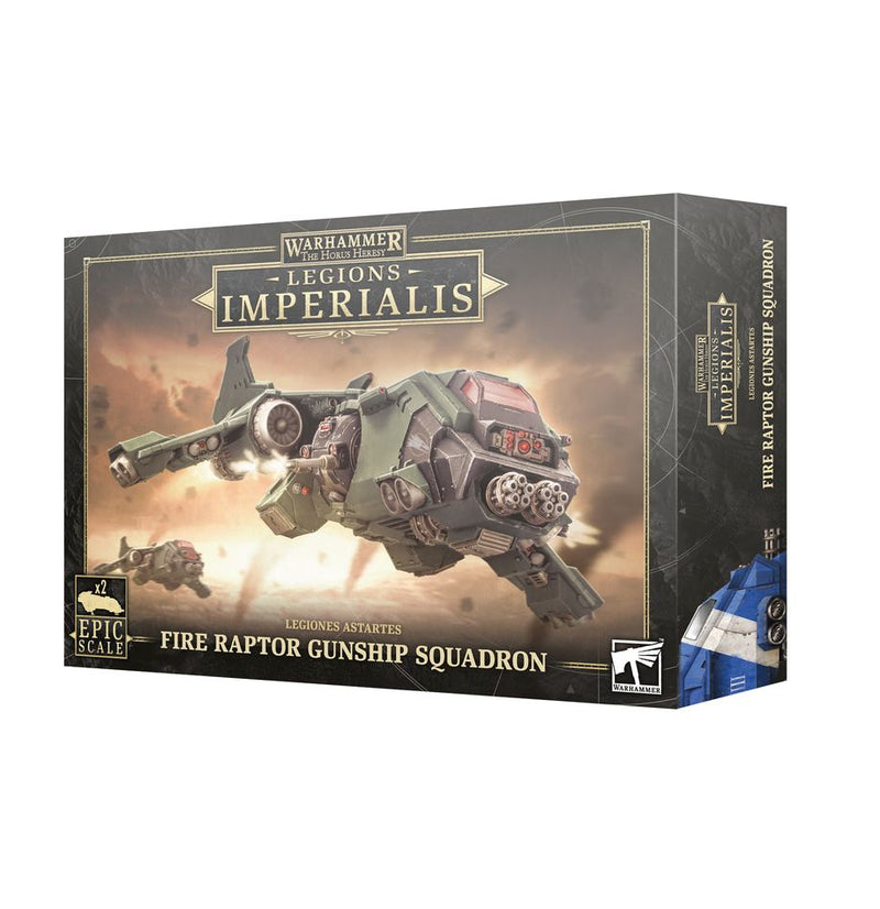 Legions Imperialis: Legiones Astartes Fire Raptor Gunship Squadron Adeptus Titanicus Games Workshop   