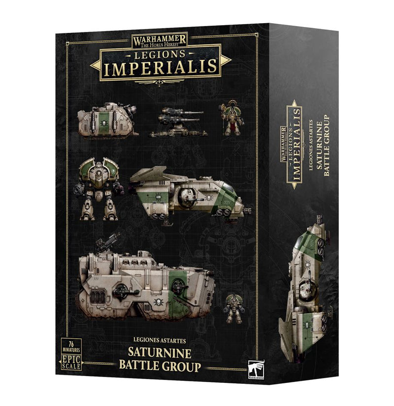 Legions Imperialis: Legiones Astartes – Saturnine Battle Group Adeptus Titanicus Games Workshop