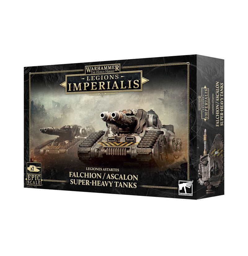 Legions Imperialis: Falchion / Ascalon Super-heavy Tanks Adeptus Titanicus Games Workshop