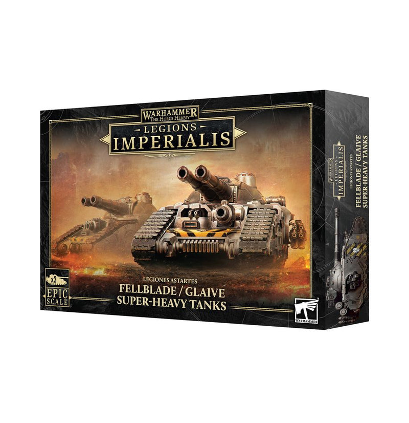 Legions Imperialis: Fellblade / Glaive Super-heavy Tanks Adeptus Titanicus Games Workshop