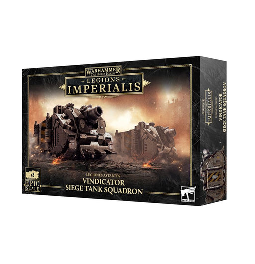 Legions Imperialis: Legiones Astartes Vindicator Siege Tank Squadron Adeptus Titanicus Games Workshop