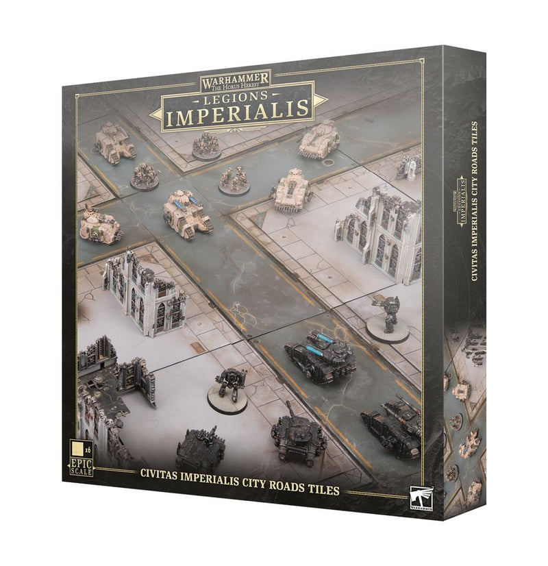 Legions Imperialis: Civitas Imperialis City Road Tiles (WO) Adeptus Titanicus Games Workshop   