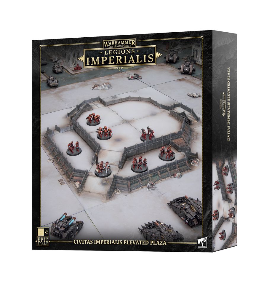 Legions Imperialis: Civitas Imperialis Elevated Plaza (WO) Adeptus Titanicus Games Workshop
