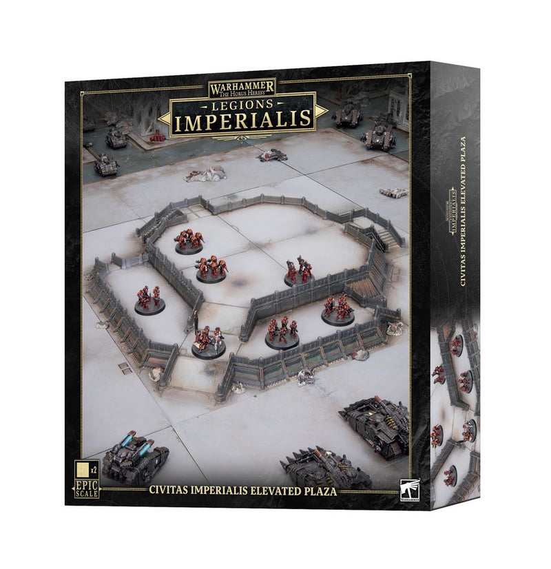 Legions Imperialis: Civitas Imperialis Elevated Plaza (WO) Adeptus Titanicus Games Workshop