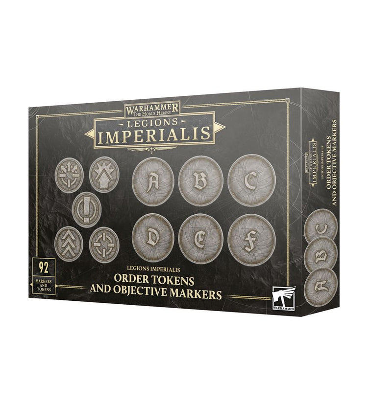 Legions Imperialis: Order Tokens and Objective Markers Adeptus Titanicus Games Workshop