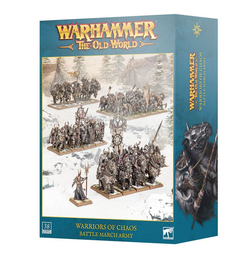 Warriors of Chaos: Battle March Army The Old World Games Workshop