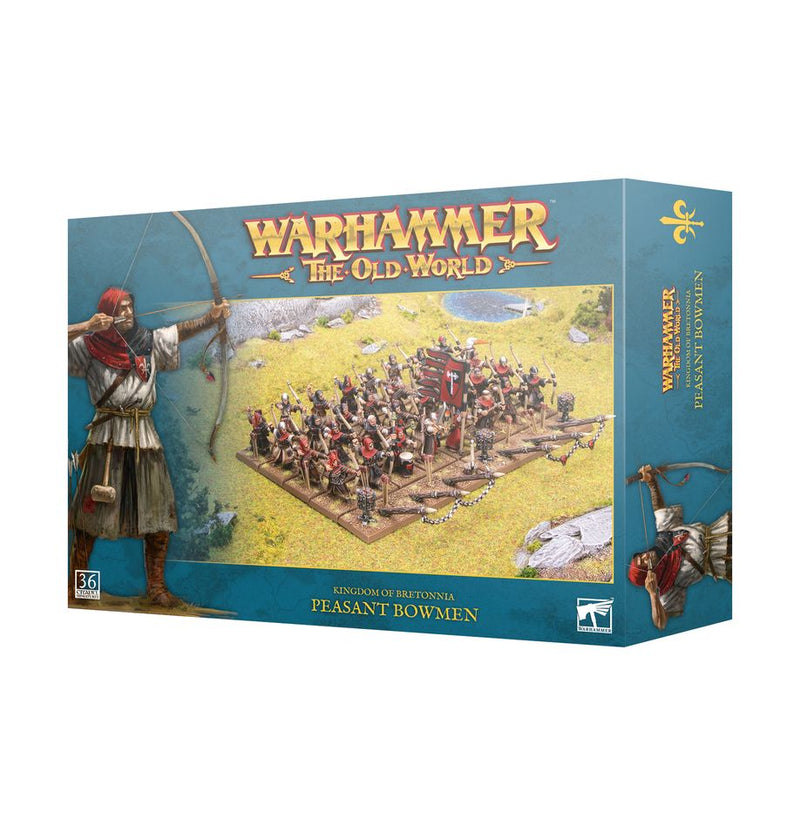 Kingdom of Bretonnia: Peasent Bowmen The Old World Games Workshop   