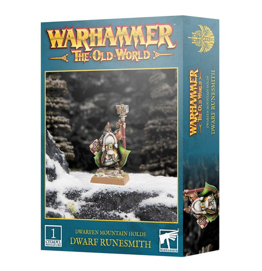 Dwarfen Mountain Holds: Dwarf Runesmith The Old World Games Workshop   