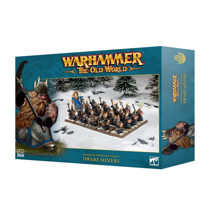 Dwarfen Mountain Holds: Dwarf Miners The Old World Games Workshop   
